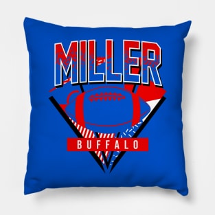 intage Buffalo Football Miller Pillow