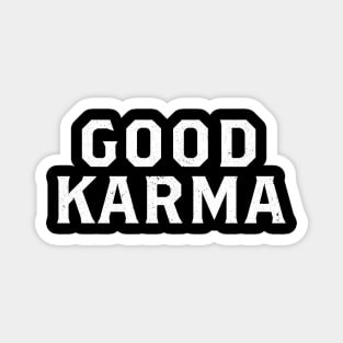 Good Karma Spirituality Yoga Magnet