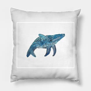 Blue Whale Pillow