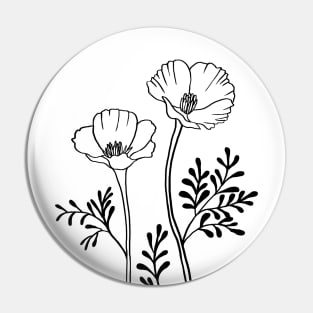 California poppy Pin