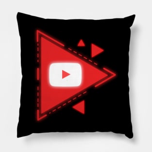 Youtube Abstract Pillow