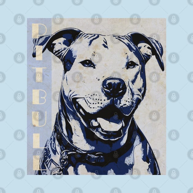 Pit Blue Love by CTShirts