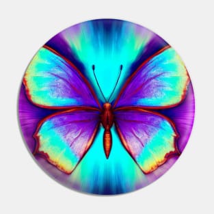 Colorful Butterfly Pin