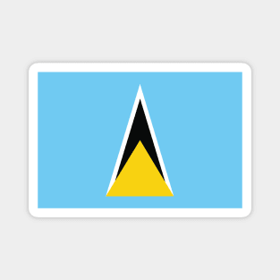 St Lucia National Flag Magnet