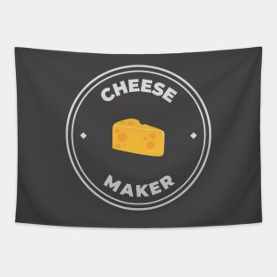 Cheese maker logo Tapestry