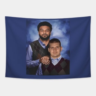 Jokic and Murray step Brothers Tapestry