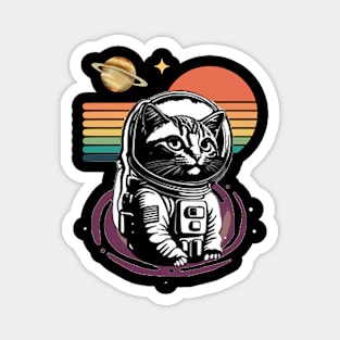 Space Catdet Galactic Feline Magnet