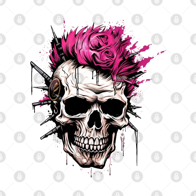 Punker Skull 2 by Gypsykiss