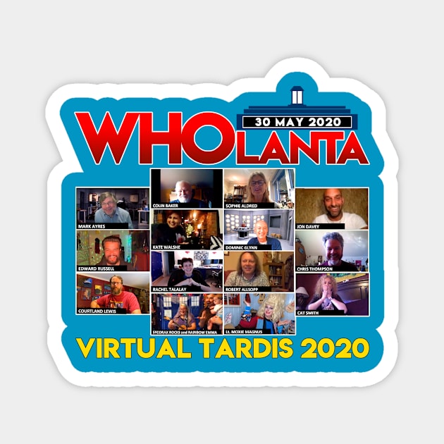 WHOlanta 2020 Magnet by KozmicPress