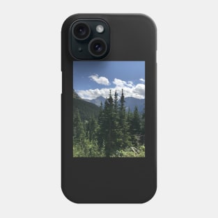 Pine Trees in the Mountains Phone Case