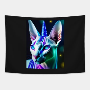 Unicorn Sphynx Tapestry