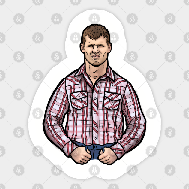 Wayne Letterkenny Sticker Teepublic