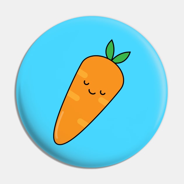 Carrot Pin by WildSloths