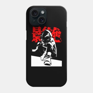 Cyberpunk Vaporwave Ninja Girl 2 Phone Case