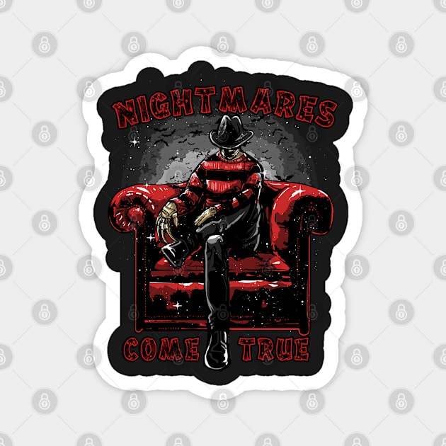 Nightmares Magnet by Dark Planet Tees