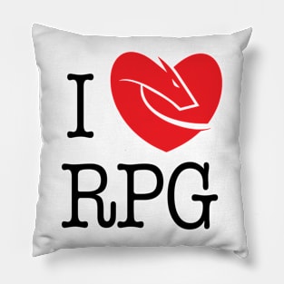 I Love RPG Pillow