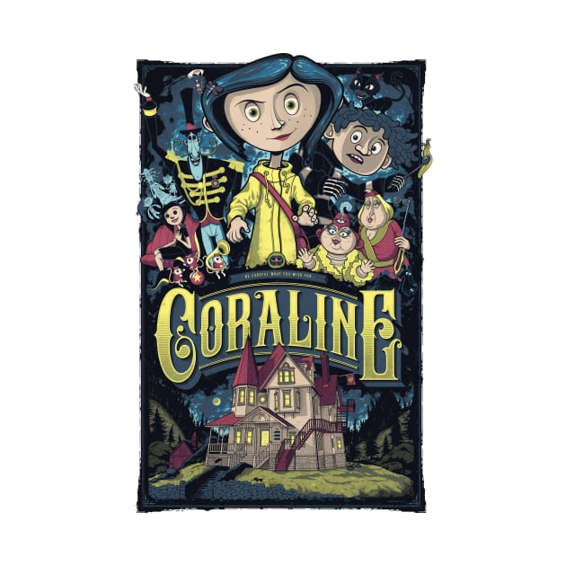 Coraline by CelestialCharmCrafts