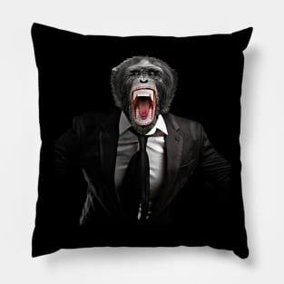 Monkey Suit Pillow