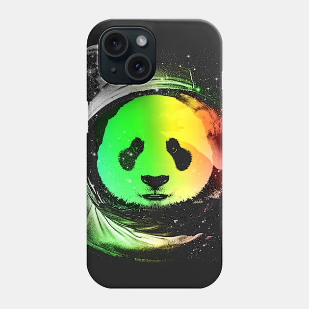 Astronaut Panda v.2 Phone Case by clingcling