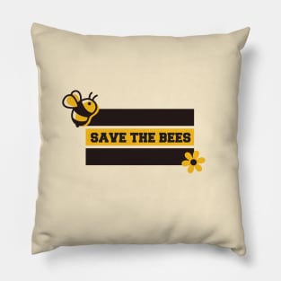 Save The Bees Pillow