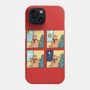 Sloth Christmas Phone Case