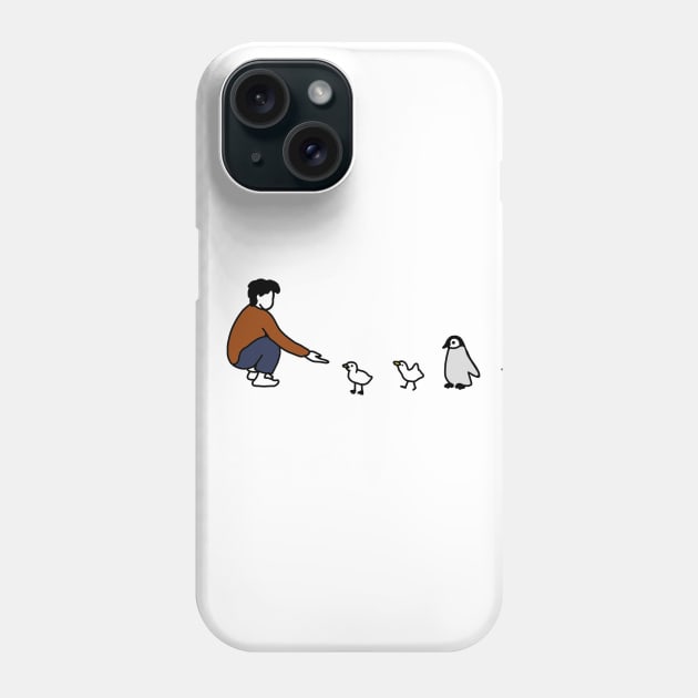 Feeding time–in vibrant color! Phone Case by wally11