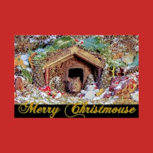 Merry Christmouse card T-Shirt