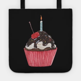 Birthday cupcake Tote