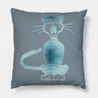 funny cats Pillow