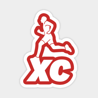 XC Runner (Cross Country) Magnet