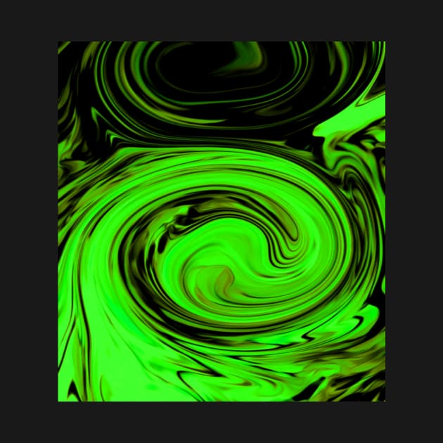 Green Swirls by Basicallyimbored