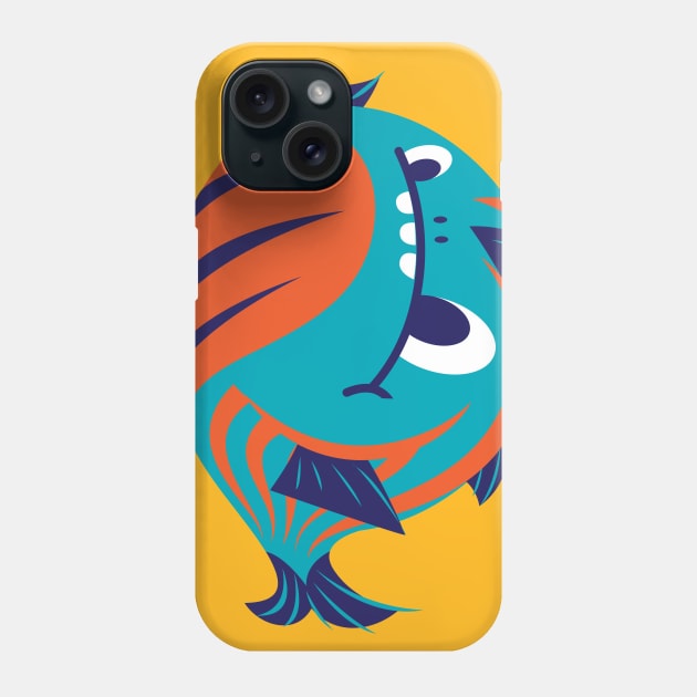 Fat Fish Phone Case by MplusC