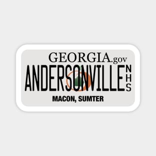 Andersonville National Historic Site license plate Magnet