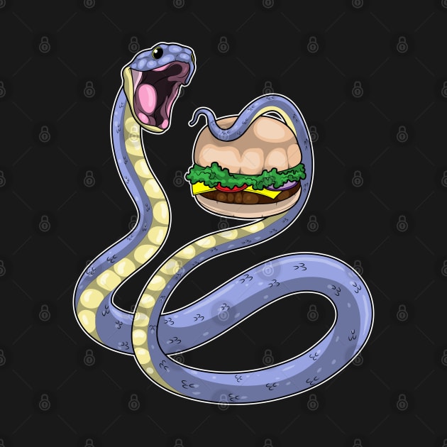 Snake Burger by Markus Schnabel