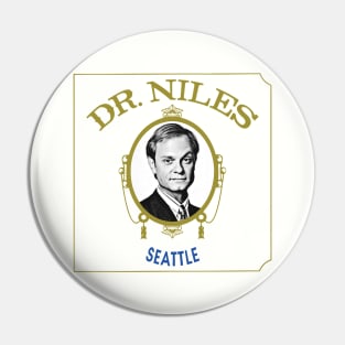 Dr. Niles Crane / 90s Aesthetic Design Pin