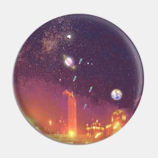 Sky City Pin