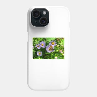 Bee on Purple Aster Phone Case