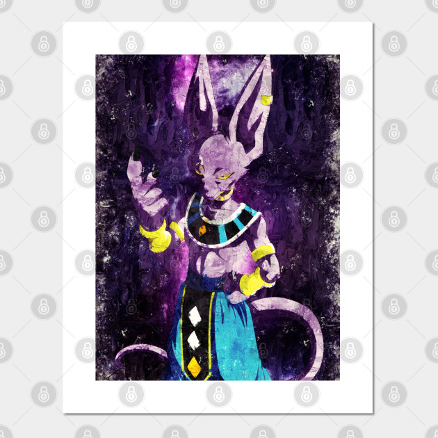 Space Cat God 2 Dragon Ball Posters And Art Prints Teepublic