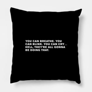 The Walking Dead Quote Pillow