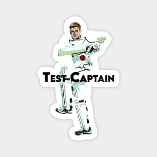 World Cricket Batsman Test Captain p2 Magnet