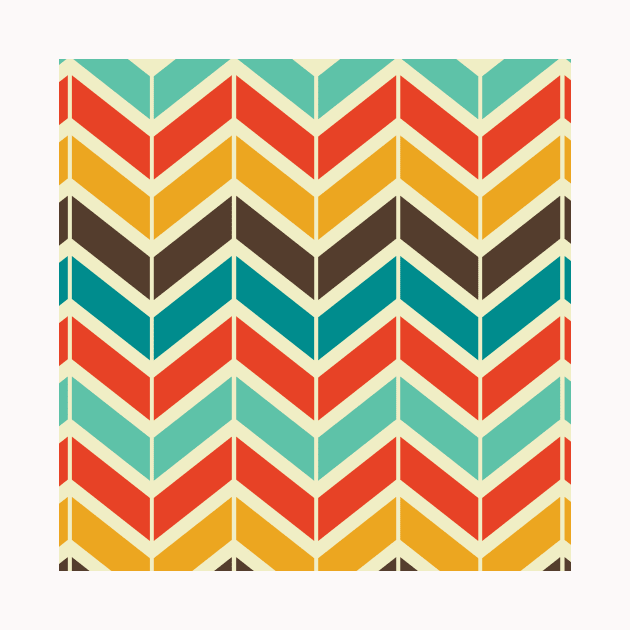 Modern Retro Neck Gator Chevron Modern Retro by DANPUBLIC