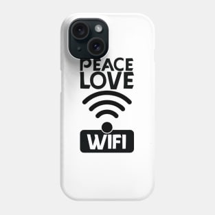 love peace wifi Phone Case