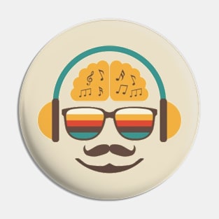 musical mind Pin