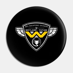 Bio-Weapons Division (Black Print) Pin