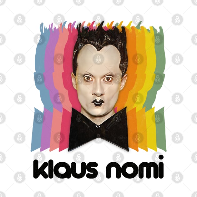 Klaus Nomi / Retro Fan Art Design by DankFutura