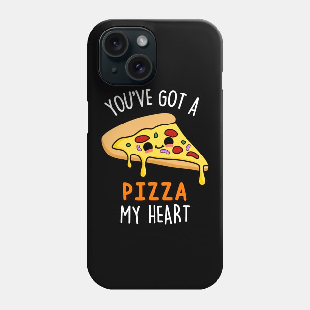 You've Got A Pizza My Heart Cute Pizza Pun. Phone Case by punnybone