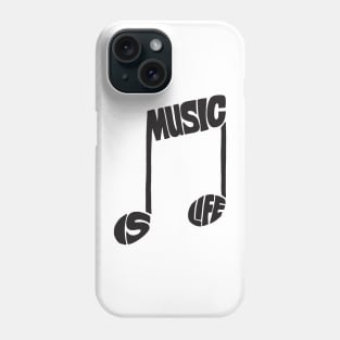 Music is life Phone Case