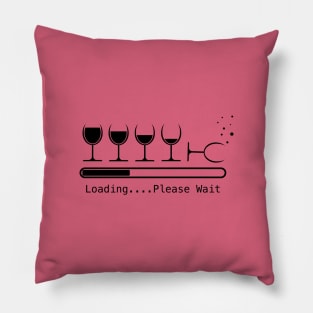 Loading...Please Wait Pillow