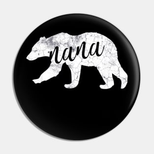 Cute Nana Bear Shirt Grandmother Pin