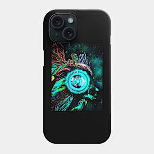 Cyberpunk Celestial Being Phone Case